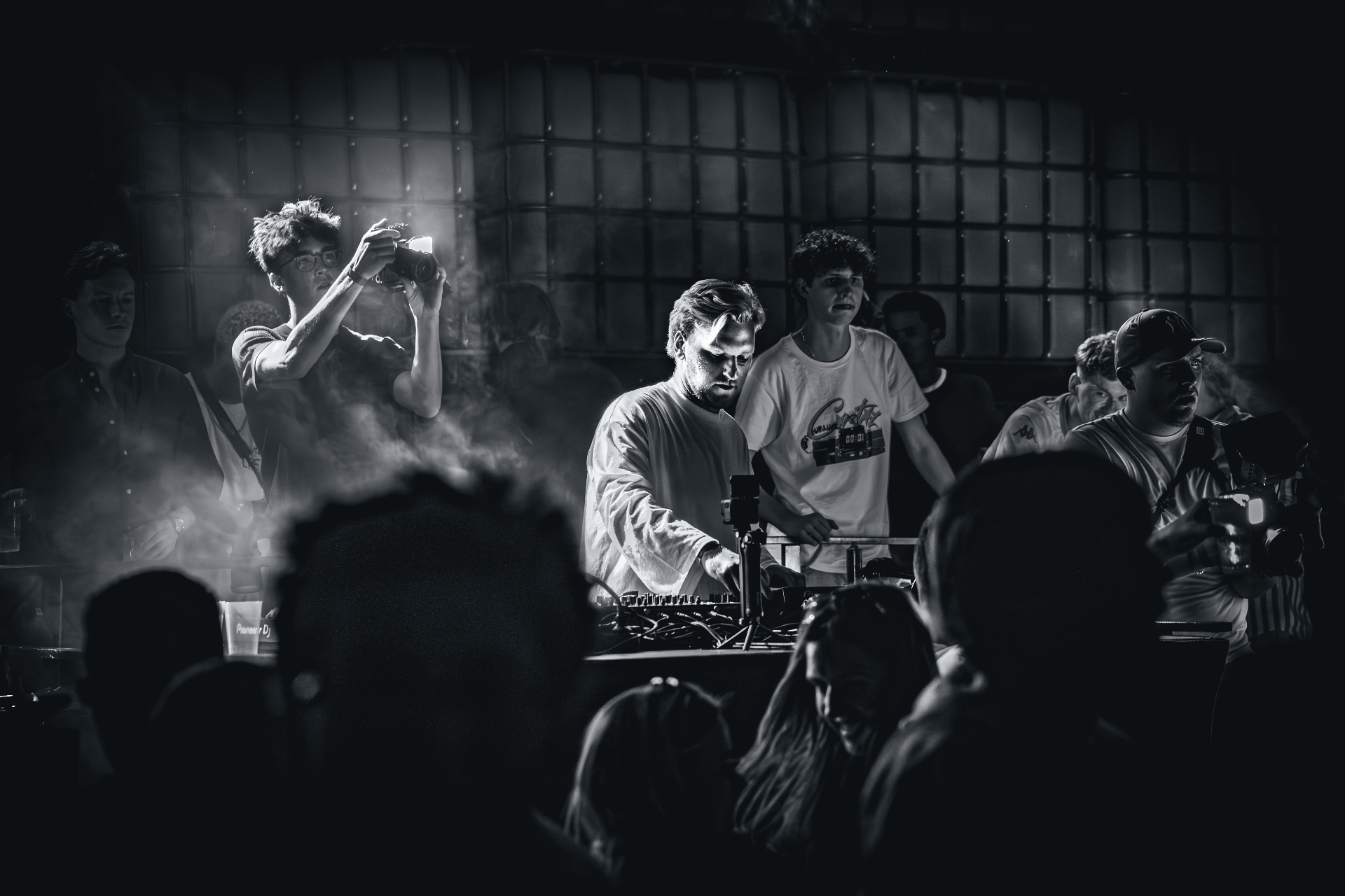 Booth — Black & White